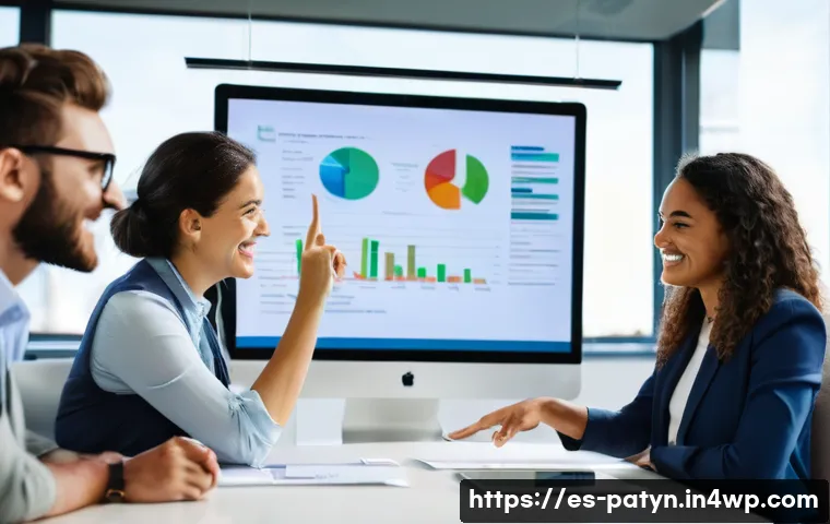 B Corp 모델의 장단점 비교 - **Prompt 1: "The Engaged B-Corp Team"**
    A vibrant, diverse group of professionals in a modern, w...